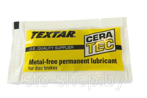 Тормозная паста противоскрипная 5мл TEXTAR CERA TEC