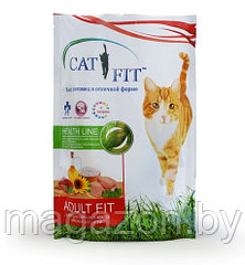 Корм для кошек Cat Fit мясное ассорти 0,4кг полнорационный