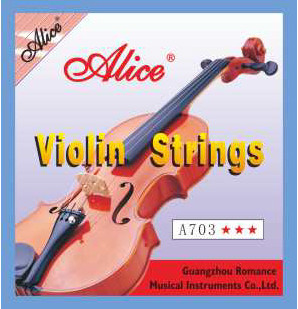 Alice A703 Комплект струн для скрипки, никель - фото 1 - id-p177903516