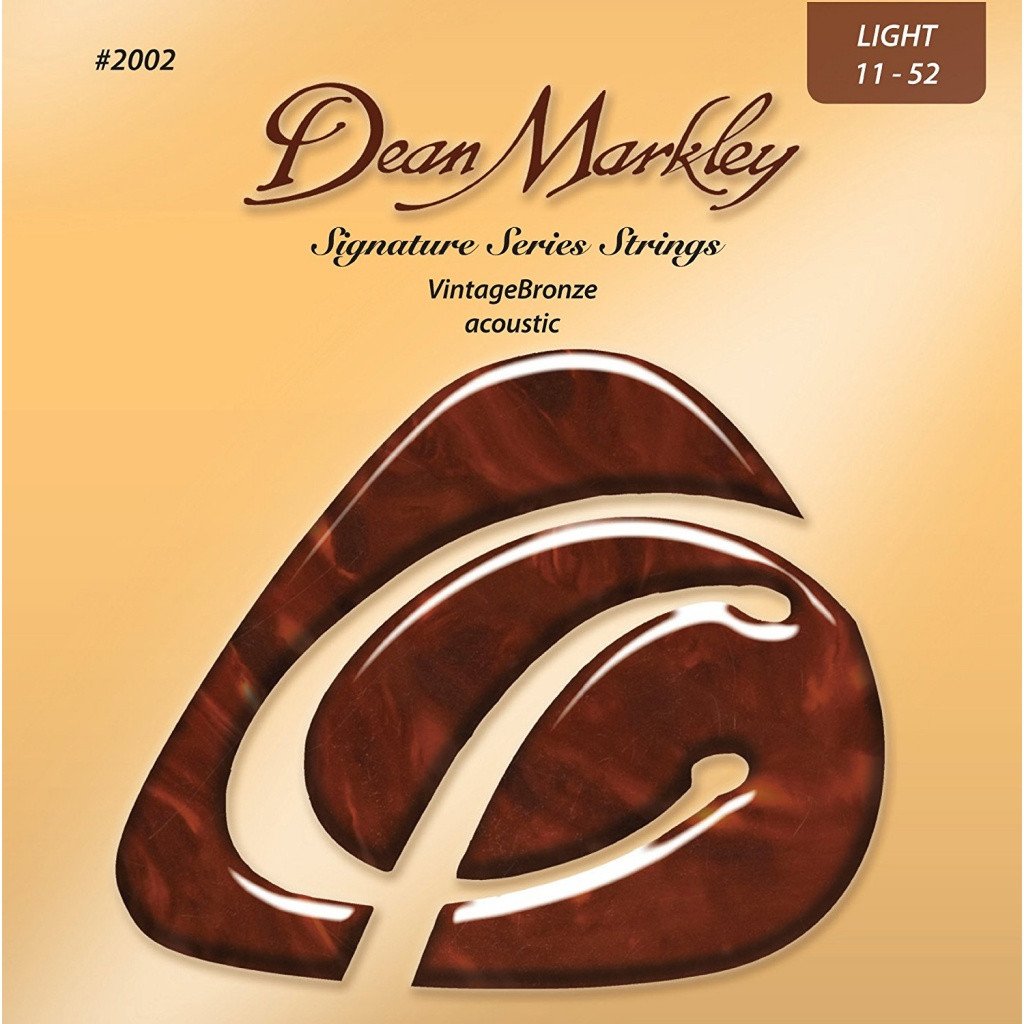 Dean Markley DM2002 Vintage Bronze Комплект струн для акустической гитары, бронза 85/15, 11-52