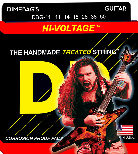 DR DBG-11 Dimebag Darrell Комплект струн для электрогитары, DR