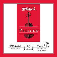 D'Addario J813-4/4M Prelude Отдельная струна D (Ре) для скрипки размером 4/4, среднее натяжение