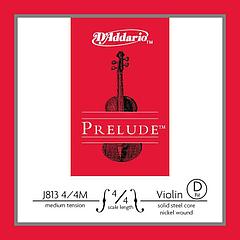 D'Addario J813-4/4M Prelude Отдельная струна D (Ре) для скрипки размером 4/4, среднее натяжение