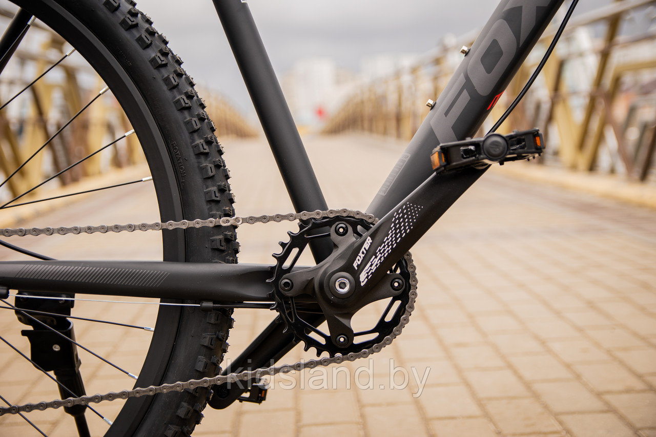 Велосипед Foxter ChicaGO 29'' 10x 36T (черный матовый) - фото 8 - id-p177903703