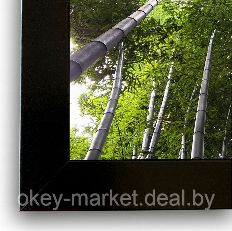 Модульная картина для интерьера размер 99x43 см Бамбуковый лес - фото 1 - id-p177904031