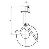Крюк крановый 10А 10Б 12А 12Б 14А 14Б 16А 17А 17Б 18А 19А 19Б 20А 20Б 22А 22Б 24А 24Б, фото 4