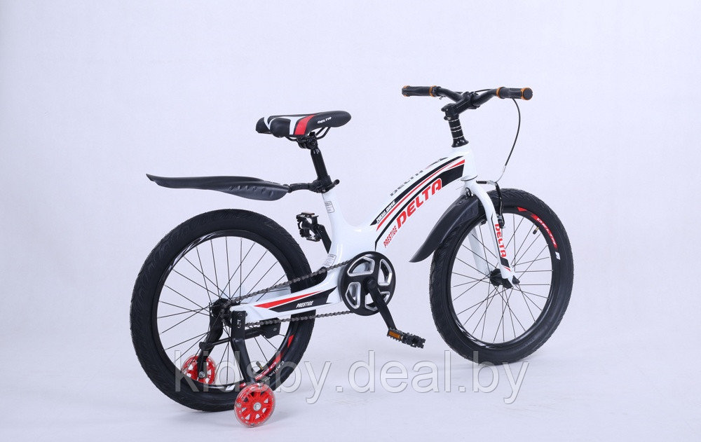 Детский велосипед Delta Prestige Maxx 20 2022 (белый) спицы, магниевая рама - фото 2 - id-p177905752