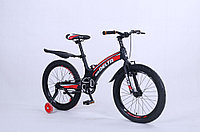 Детский велосипед Delta Prestige Maxx 20 2022 (черный/красный) спицы, магниевая рама