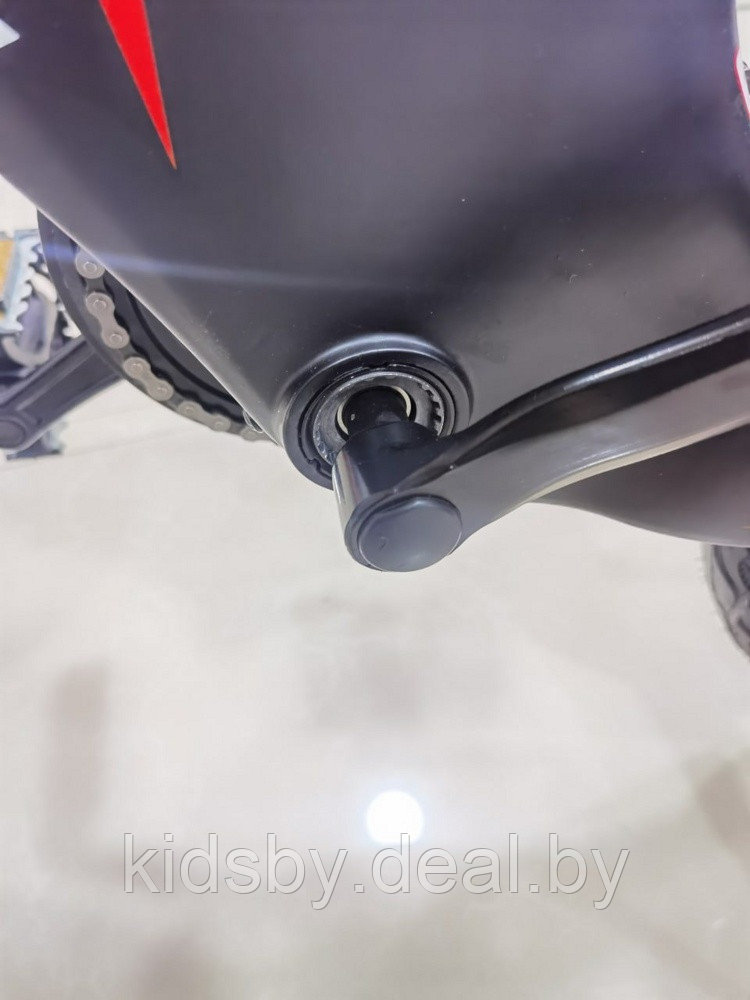 Детский велосипед Delta Prestige Maxx 20 2022 (черный/красный) спицы, магниевая рама - фото 5 - id-p177905753