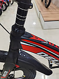 Детский велосипед Delta Prestige Maxx D 20 2022 (черный/красный, литые диски) магниевая рама, вилка и колеса, фото 4