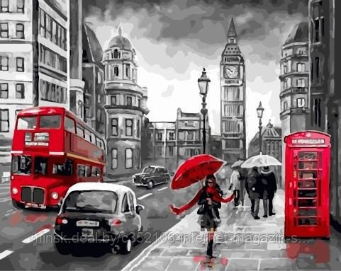 Рисование по номерам "Ветреный Лондон" картина