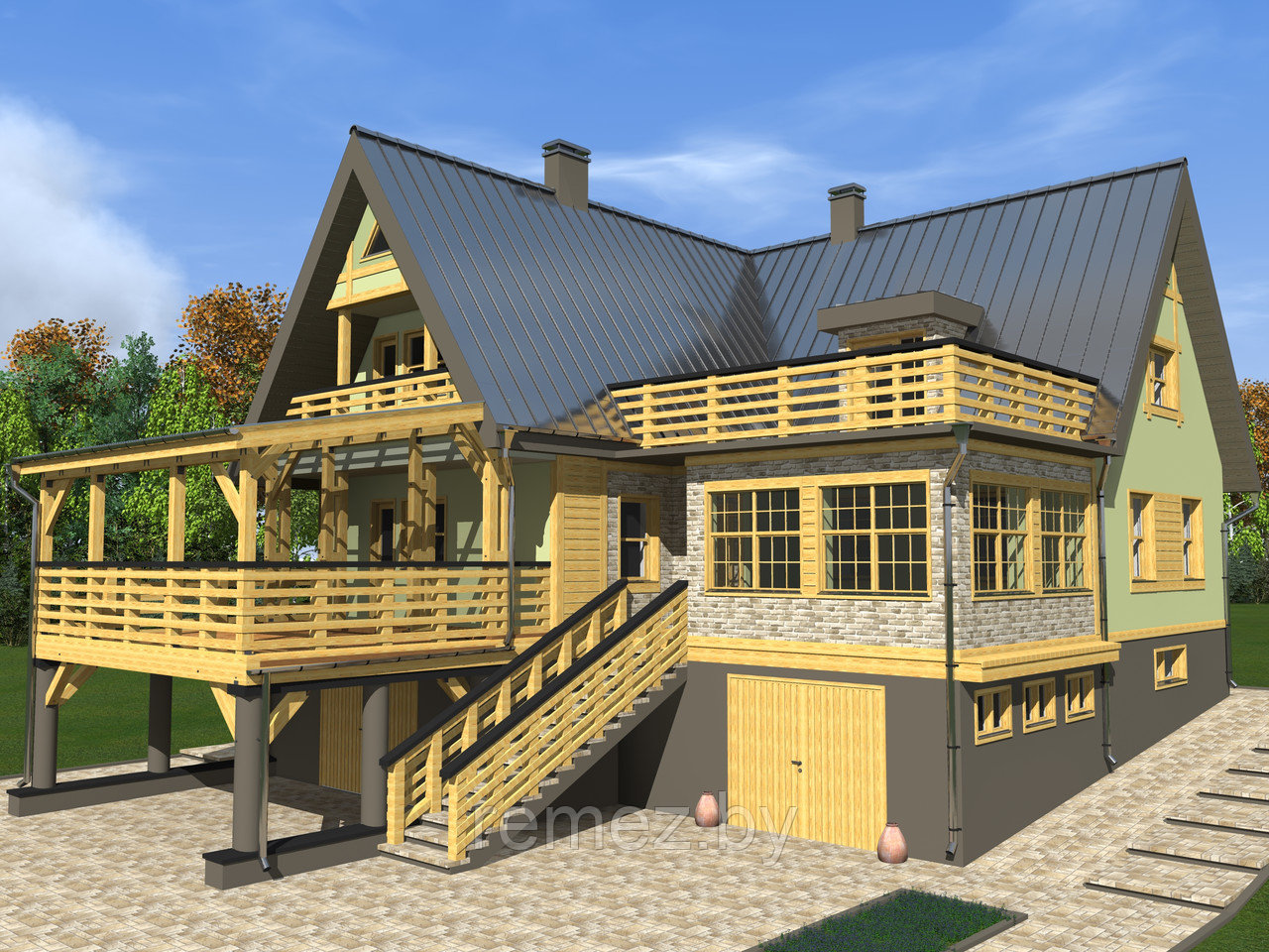 Детальный проект на реконструкцию частных домов. Реконструкция деревенского, дачногого и старого ветхого дома.