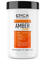 Epica Professional Маска для восстановления и питания волос Amber Shine, 1000 мл