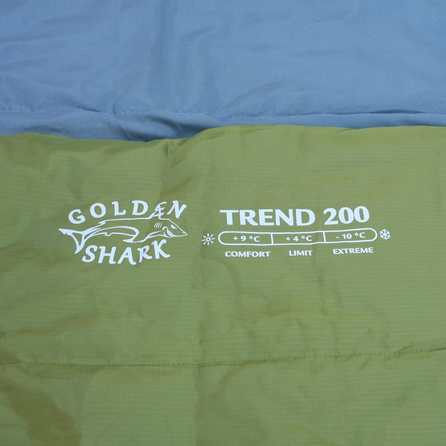 Спальный мешок GOLDEN SHARK Trend 200 (левая молния) 230x82 см - фото 8 - id-p177914227