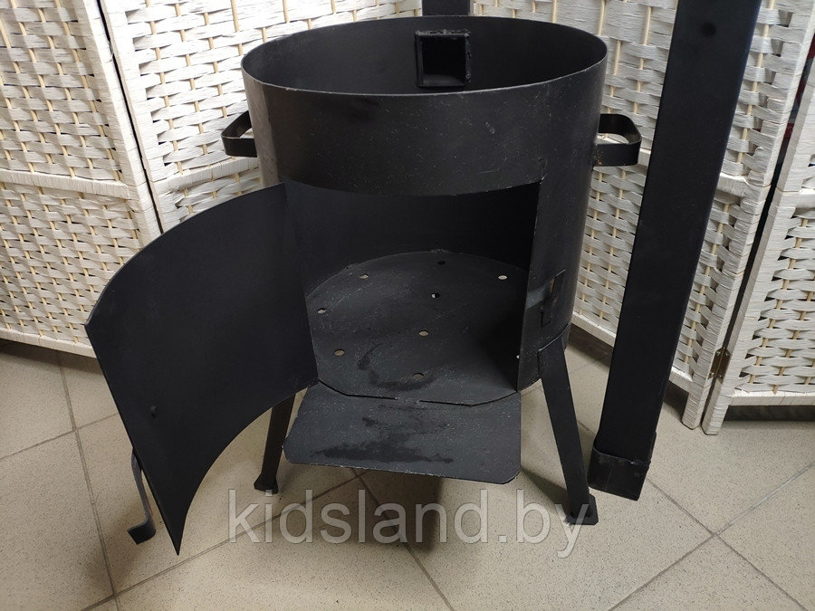 Набор печь для казана усиленная с дымоходом "Мастер" и казан на 22 литров. + Подарки - фото 4 - id-p177920133