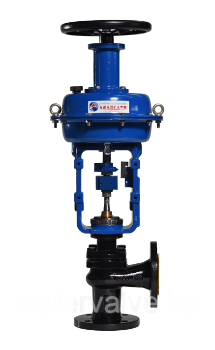 Клапан регулирующий угловой односедельный 26ч42нж НЗ ДУ-50