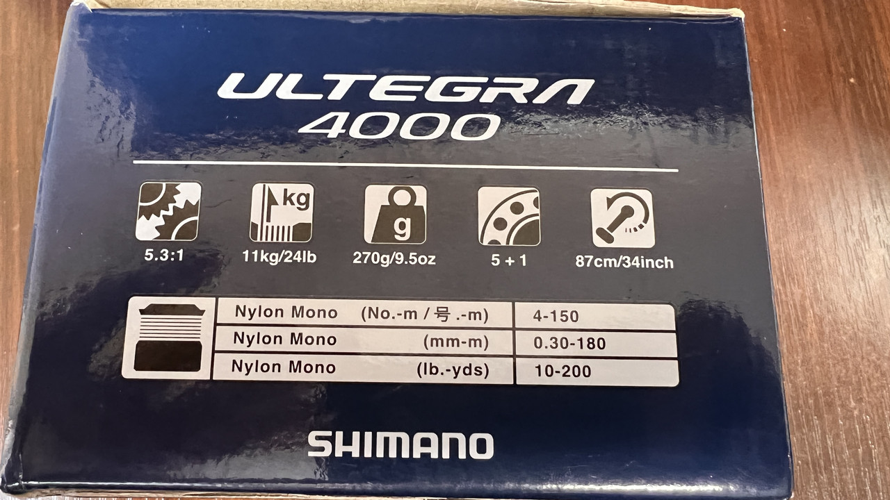 Катушка Shimano Ultegra C4000 FC 2021 ( Шимано Ультегра 2021 4000 )- бесплатная доставка - фото 3 - id-p177920384
