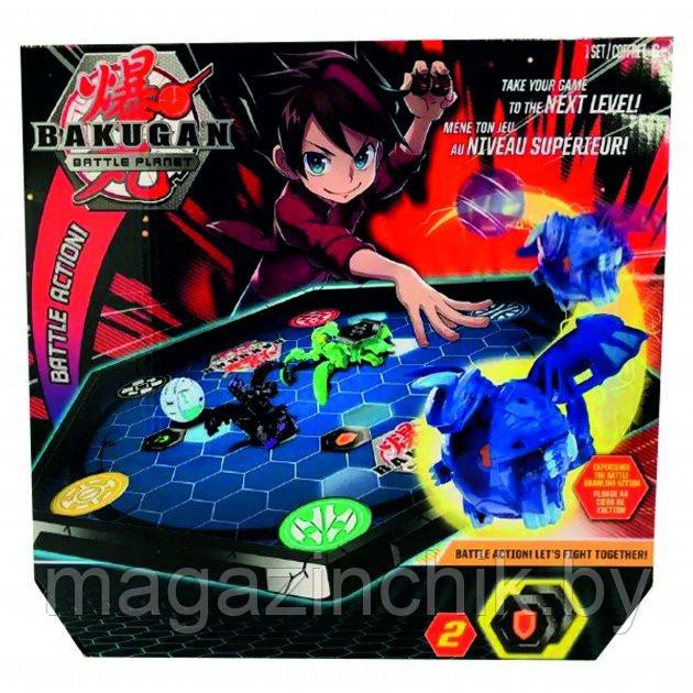 Игровой набор Bakugan Бакуган с ареной и фигуркой-трансформером LSD76 - фото 2 - id-p177920669