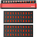 Автовизитка парковочная ACNUM-B0G Moonlight Box Series Temporary Parking Number Plate серый Baseus, фото 2