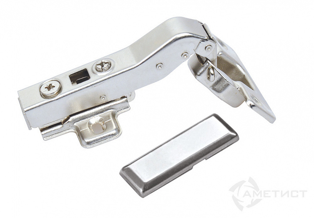 Петля Indamatic hinges угловая 45 с монтажной планкой и накладкой