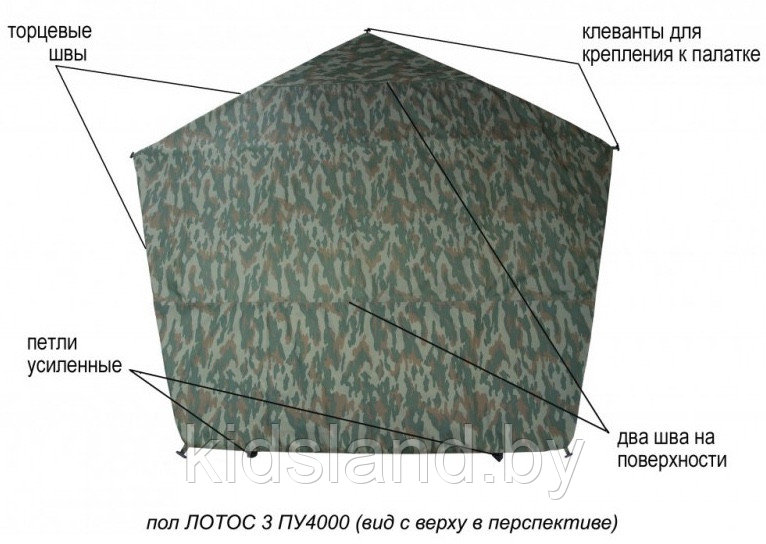 Пол утепленный Лотос 3 ПУ4000