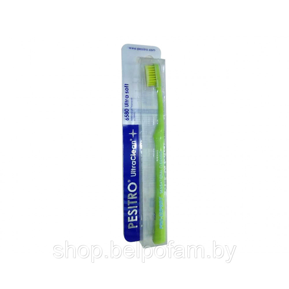 Зубная щетка Pesitro UltraClean Ultra soft 6580 (мягкая щетина)