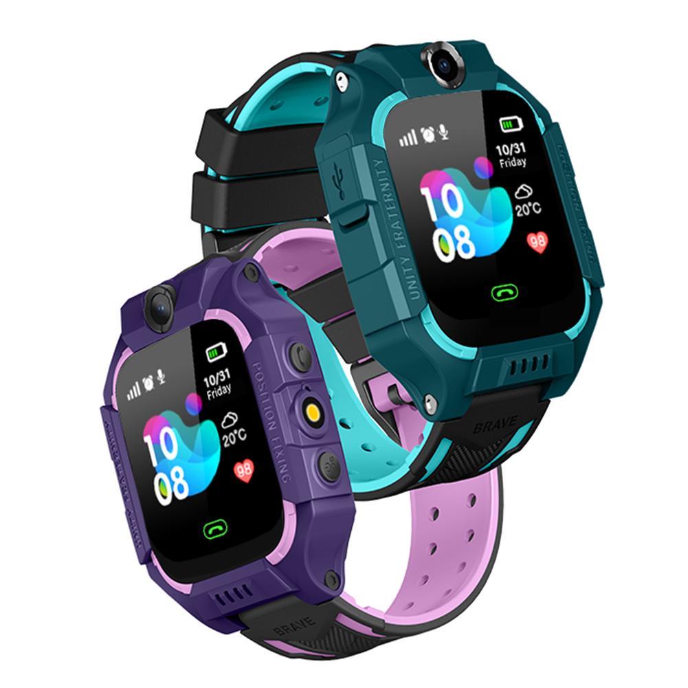 Купить Детские смарт часы Smart Baby Watch Z6 GPS, тёмно-бирюзовый ...