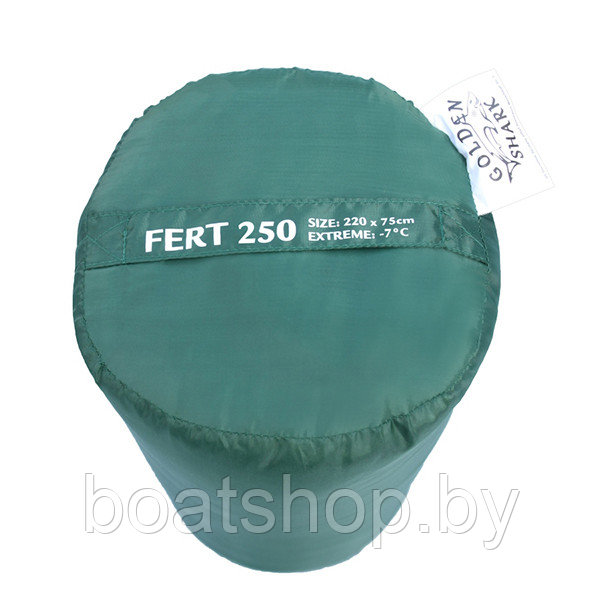 Спальный мешок GOLDEN SHARK Fert 250, 220х75см левая молния - фото 6 - id-p177922988