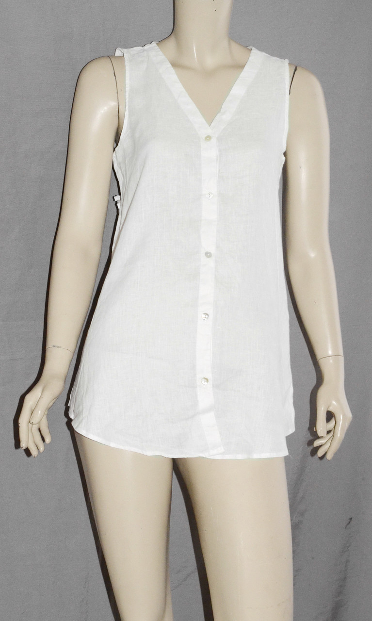 Блузка льняная H&M для будущей мамы на размер S - фото 2 - id-p177923554