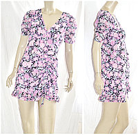 Платье H&M цветочное на размер XS EUR 34 наш 40