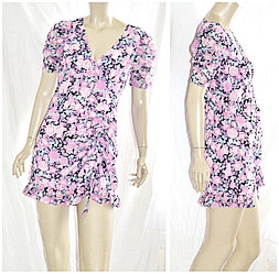 Платье H&M цветочное на размер XS EUR 34 наш 40