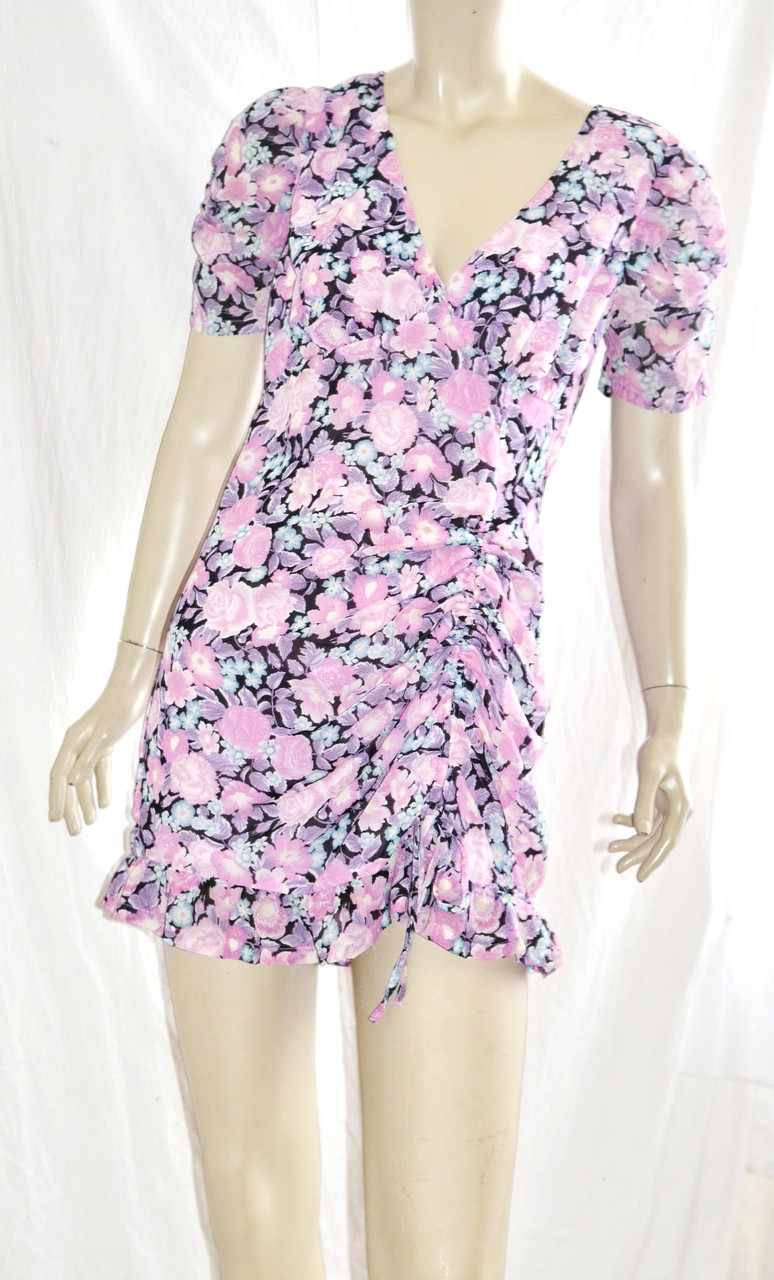 Платье H&M цветочное на размер XS EUR 34 наш 40 - фото 2 - id-p177923712