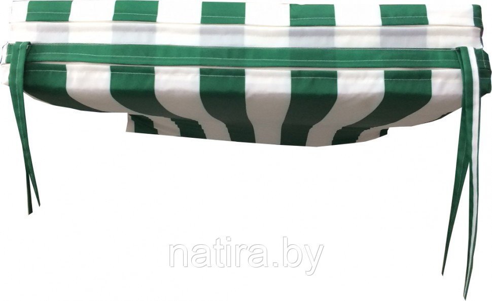 Матрас для шезлонга "Комфорт", цвет: Бело-зелёный - фото 4 - id-p177923795