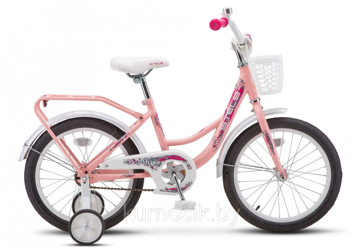Велосипед STELS Flyte Lady 18" Z011 (от 4 до 8 лет) розовый 2022 - фото 1 - id-p177924025
