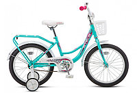 Велосипед STELS Flyte Lady 18" Z011 (от 4 до 8 лет) бирюзовый 2022