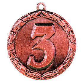 Медаль 3-е место ,  4,5 см , без ленты , арт.005