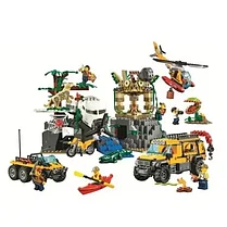Конструктор Bela Cities 10712 "База исследователей джунглей" (аналог Lego City 60161) 857 деталей, фото 2