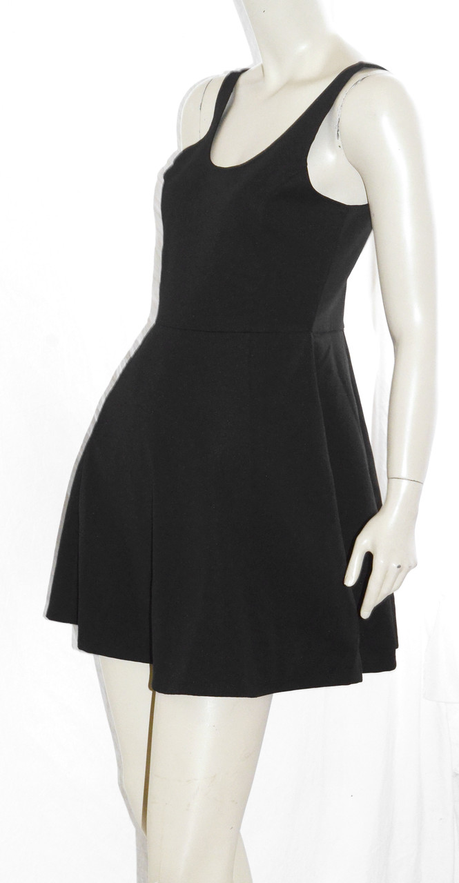 Платье H&M на размер EUR 42 наш 48 черное - фото 4 - id-p177924996