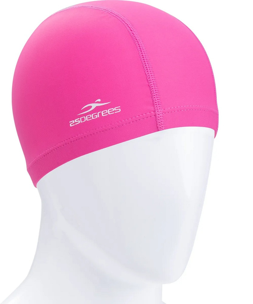 Шапочка для плавания 25DEGREES Comfo розовый (полиэстер) - фото 2 - id-p177924992
