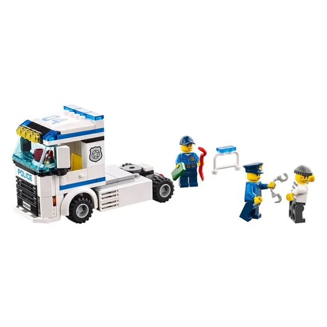 Конструктор Bela 10420 Urban "Мобильный отряд полиции" (аналог Lego City 60044) 394 детали - фото 4 - id-p177925509