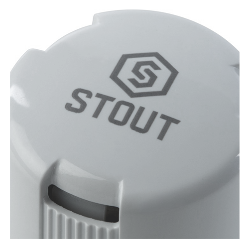 Термостатическая головка Stout SHT-0002-003015, белая - фото 3 - id-p177927066