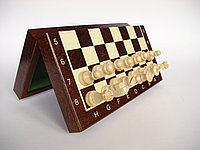 Шахматы деревянные ручной работы магнитные 140 M ,  20*20, Madon , Польша