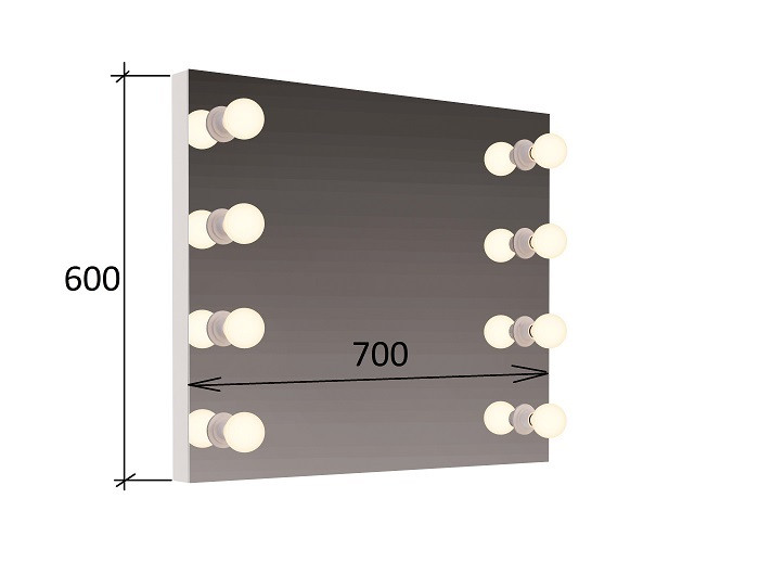 Гримерное зеркало - фото 4 - id-p177928487
