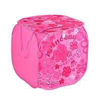 Корзина для игрушек цвет - розовый арт R4001