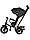 Детский трёхколесный велосипед City-Ride Lunar, поворотное сиденье, надувные колеса, фото 4