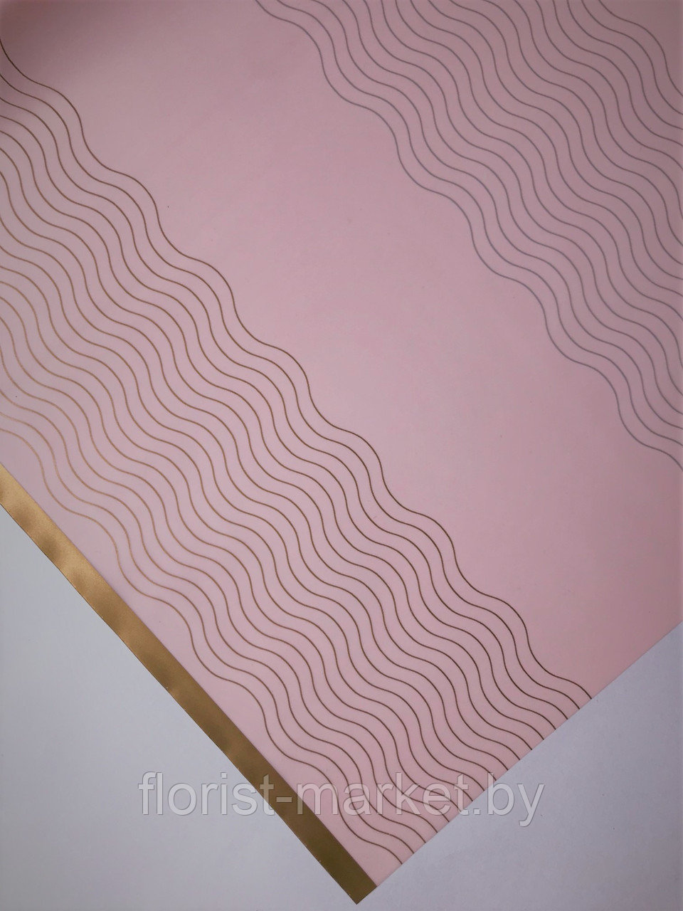 Пленка "Модерн", 58 см*58 см, 20 листов, розовый