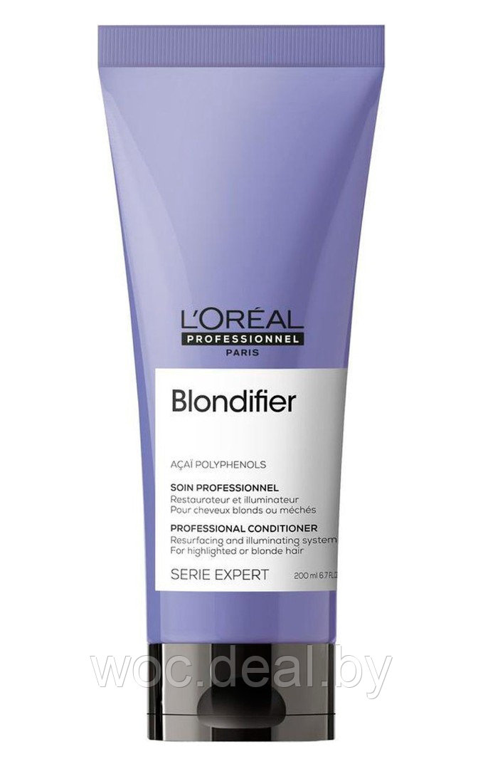 L'Oreal Professionnel Кондиционер для осветленных и мелированных волос Blondifier Gloss Serie Expert, 200 мл - фото 1 - id-p177945745
