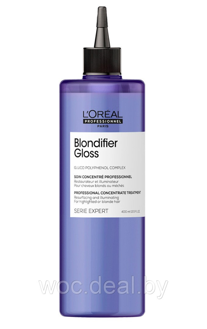 L'Oreal Professionnel Концентрат для волос Blondifier Gloss Serie Expert, 400 мл - фото 1 - id-p177945751