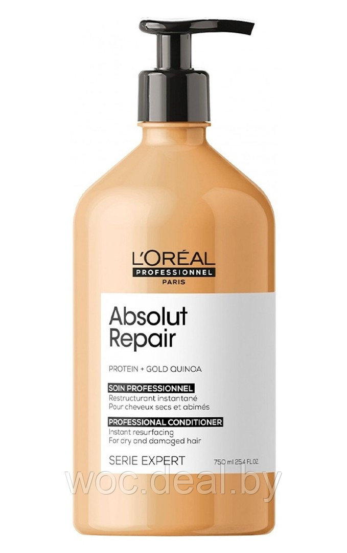 L'Oreal Professionnel Кондиционер восстанавливающий Absolut Repair Serie Expert, 750 мл - фото 1 - id-p177945753