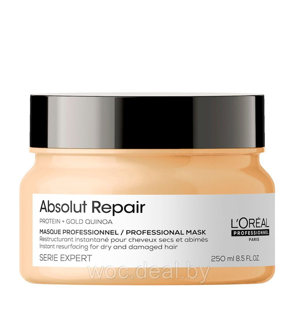 L'Oreal Professionnel Маска для восстановления поврежденных волос Absolut Repair Serie Expert, 250 мл - фото 1 - id-p177945756